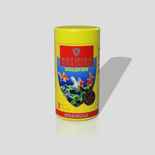 Rotifish Goldfish Hormonsuz Granül Japon Balığı Yemi 40 Gr