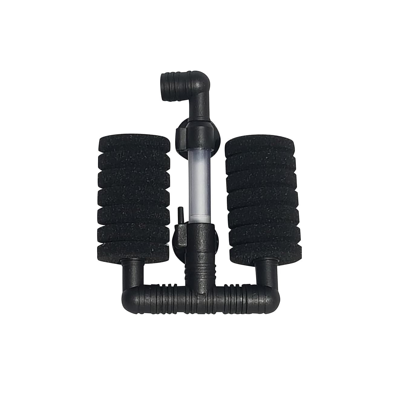 XY-2831 İthal Çift Süngerli Pipo Akvaryum Filtresi Üretim Boyu 15 cm