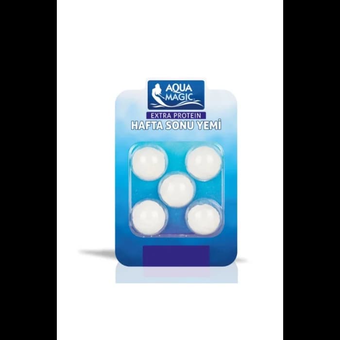 Aqua Magic Extra Protein Akvaryum Hafta Sonu Tatil Yemi 5'li