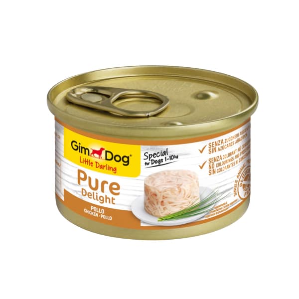 GimDog Pure Delight Jölede Parça Tavuklu Yetişkin Köpek Konservesi 85 g