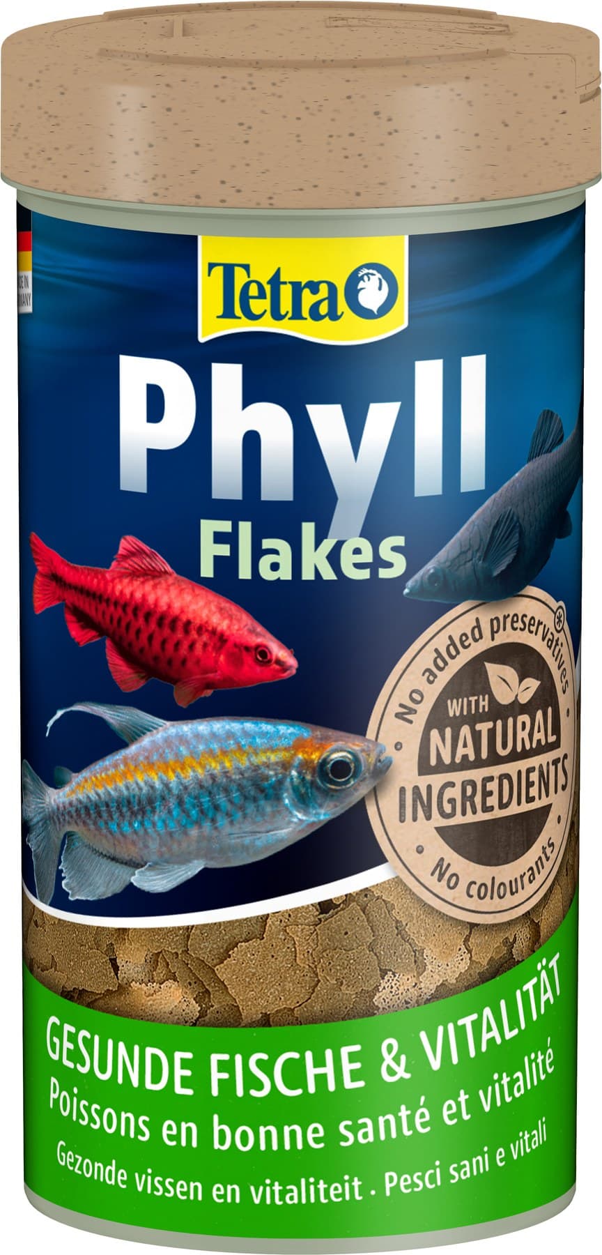Tetra Phyll Flakes Bitkisel Tropikal Balık Yemi 250 ml