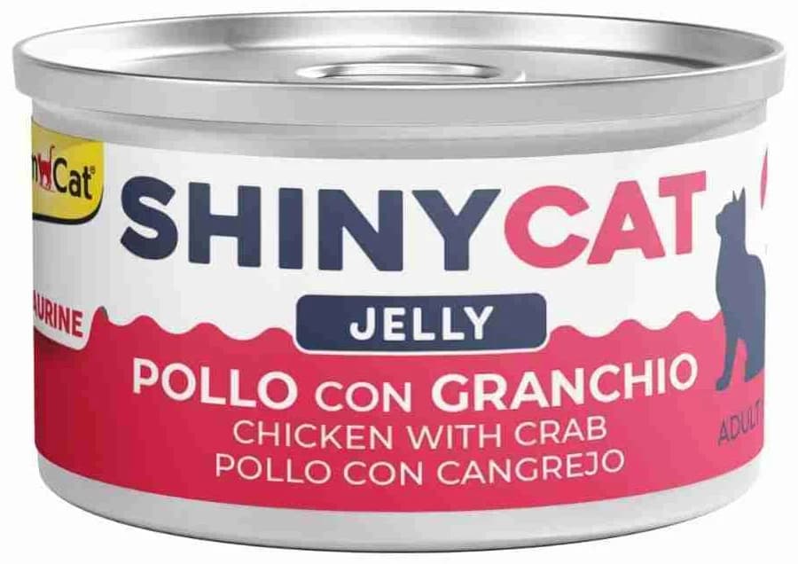 Gimcat Shinycat Fileto Tavuklu ve Yengeçli Kedi Konservesi 70 gr