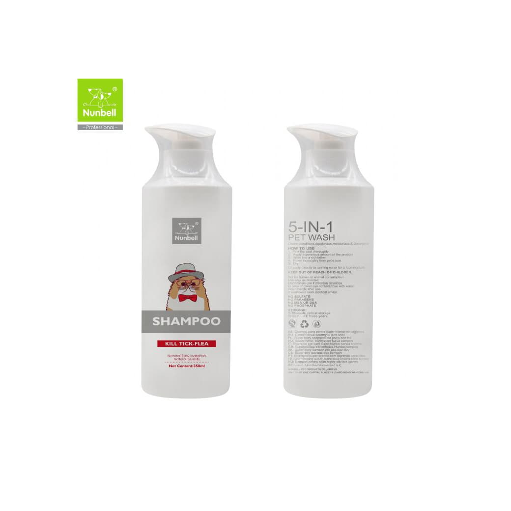 Nunbell Kill Tick-Flea Bit ve Pire Kovucu Kedi Şampuanı 350 ml