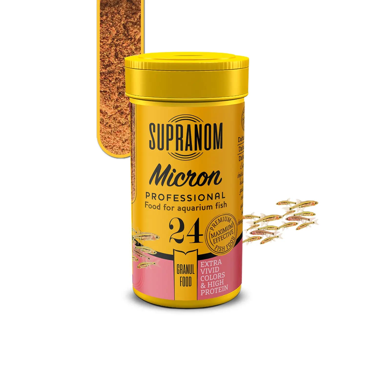 Supranom Micron Granül Yeni Doğmuş Yavru Balık Yemi - 100 ml