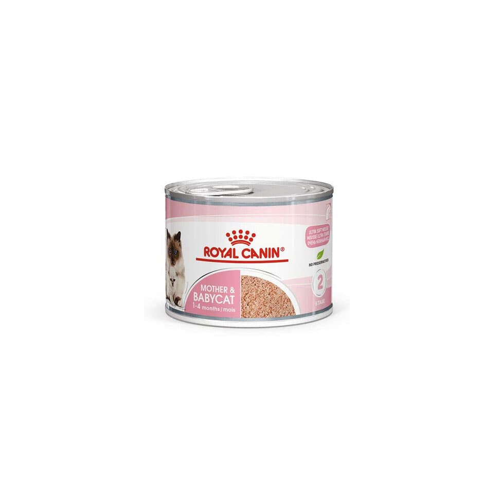 Royal Canin Mother & Babycat Ultra Soft Mousse Anne ve Yavru Kedi Yaş Maması 195 GR