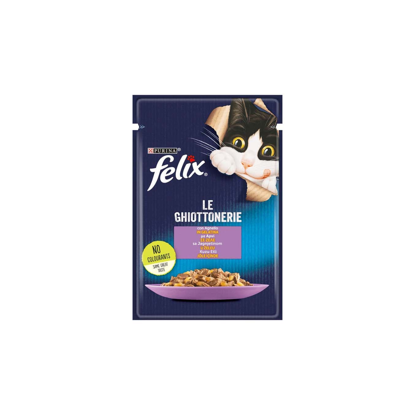 Felix Kuzu Etli Jöleli Yetişkin Kedi Yaş Maması 85 gr