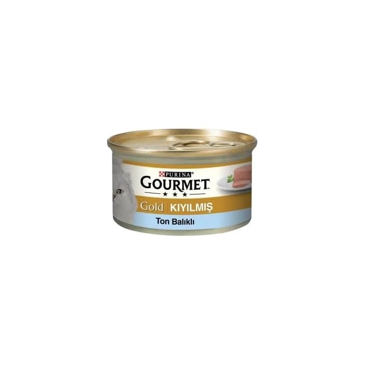 Purina Gourmet Gold Kıyılmış Ton Balıklı Yetişkin Kedi Yaş Maması 85 Gr