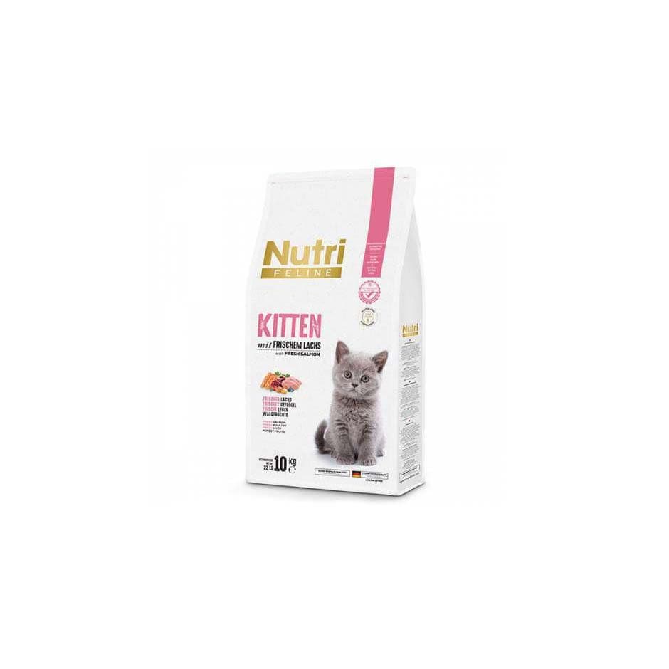 Nutri Feline Kitten Taze Somonlu Yavru Kedi Maması 10 kg