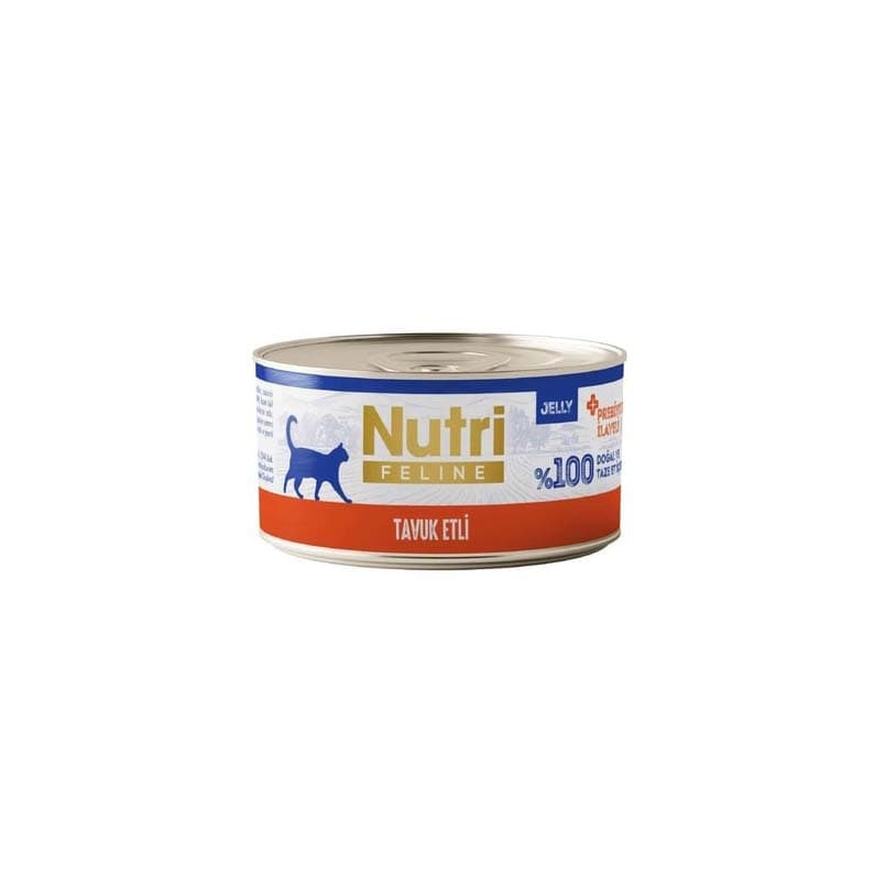 Nutri Feline Tavuk Etli Jöleli Kedi Konservesi 70 gr