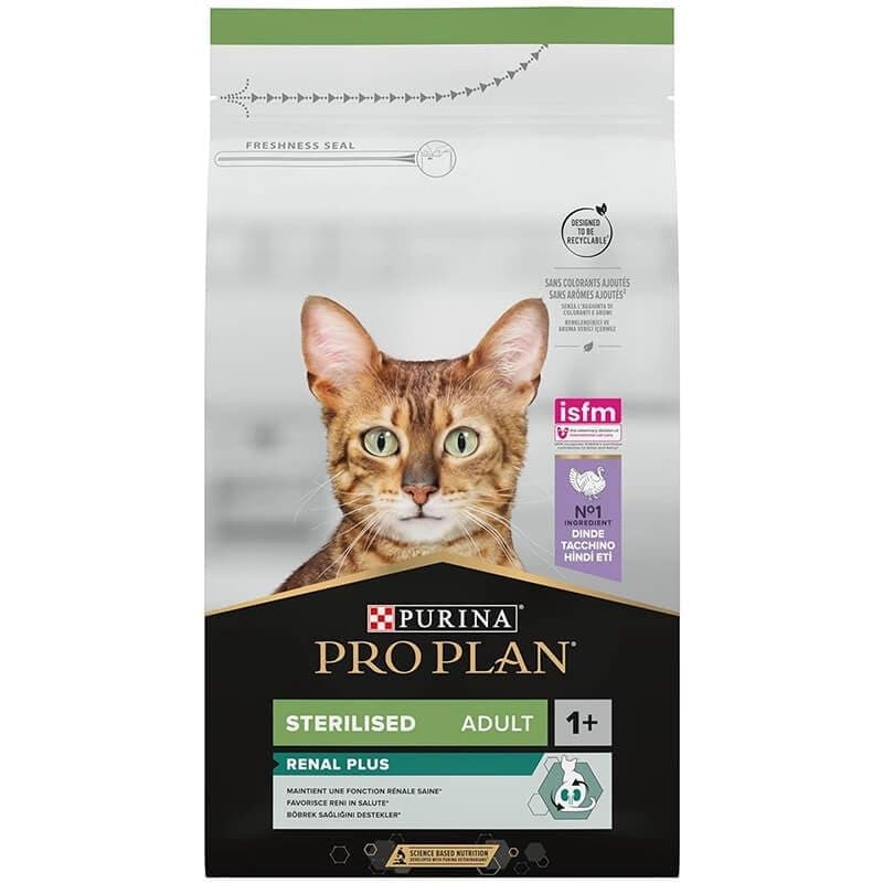 Pro Plan Sterilised Renal Plus Hindili Kısırlaştırılmış Kedi Maması 1.5 Kg