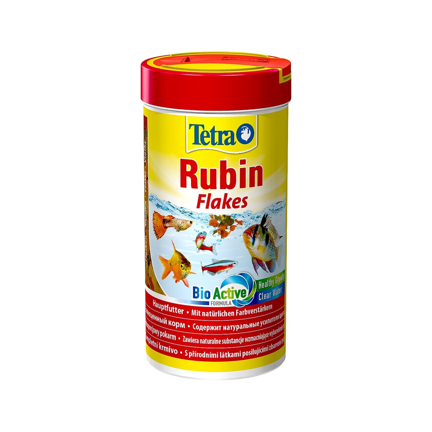 Tetra Rubin Flakes Renklendirici Tropikal Pul Balık Yemi 250 ml