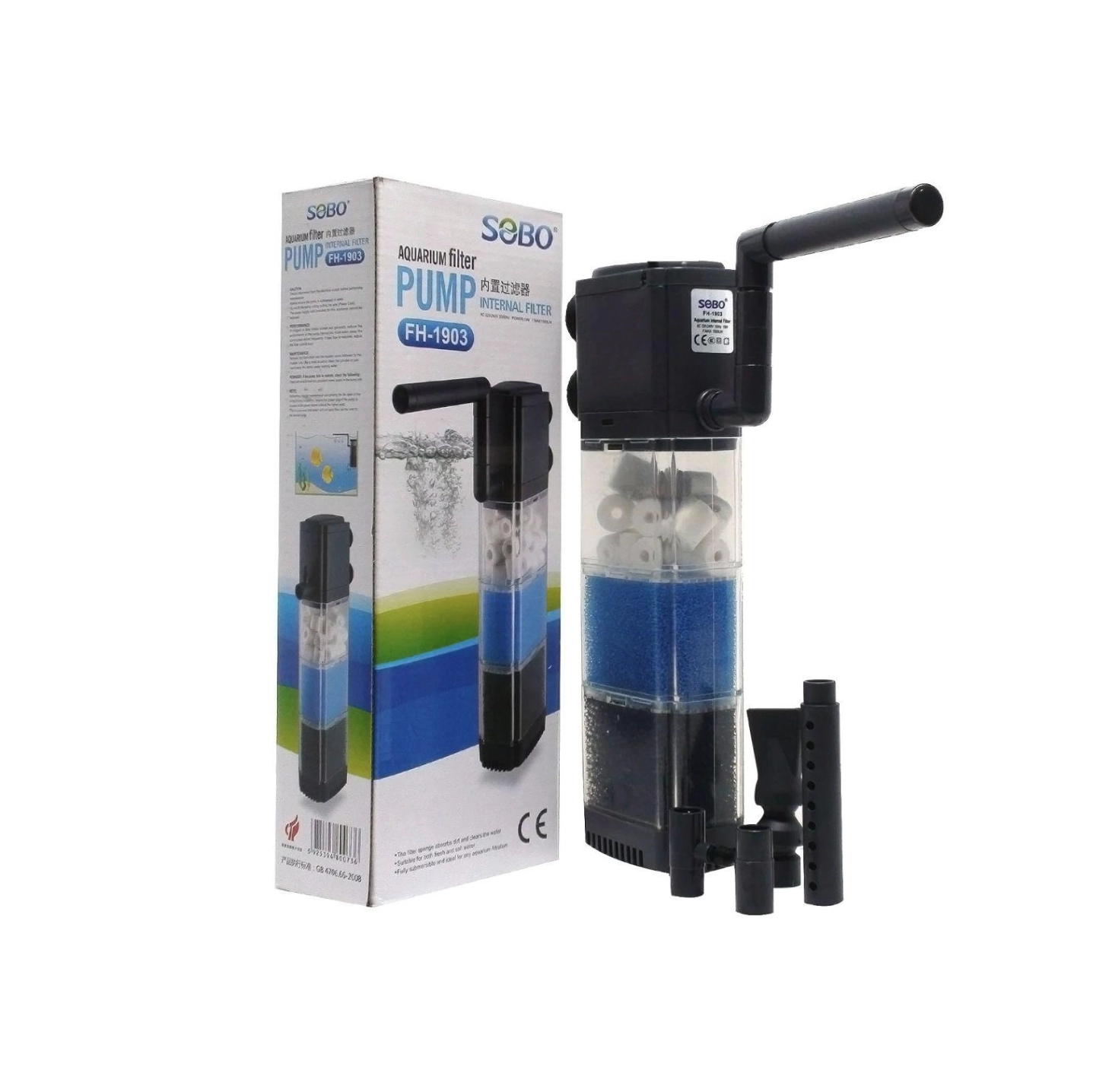 FH-1903 SOBO AKVARYUM İÇ FİLTRE 1500 LH-19W-0059