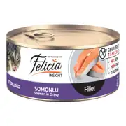 Felicia Tahılsız Sterilised Somon Filetolu Yaş Kedi Maması 85 gr