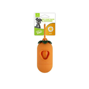 Nunbell Turuncu Şık Tasarımlı İçi Dolu Köpek Dışkı Torbası Kutusu