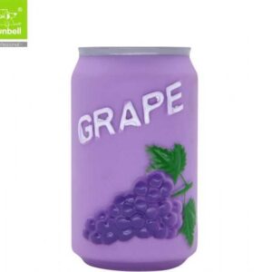 Nunbell Grape (Üzüm Suyu) Tasarımlı Ses Çıkaran Silikon Köpek Oyuncağı 10 cm