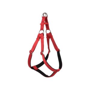 DOCA Dokuma Soft Kırmızı Köpek Göğüs Tasması Large