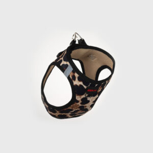 DOCA Leopar Air-Mesh Köpek ve Kedi Göğüs Tasması 2XS