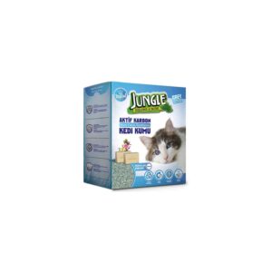 Jungle Grey Aktif Karbonlu Marsilya Sabunlu Kedi Kumu 6 Litre