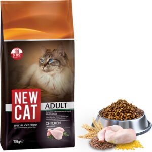 New Cat Tavuklu Yetişkin Kedi Maması 15 kg