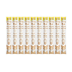 GimCat Hindi ve Tavşan Etli Kedi Ödül Çubuğu 5x5 gr