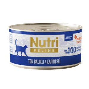 Nutri Feline Ton Balıklı ve Karidesli Tahılsız Yetişkin Yaş Kedi Maması 70 gr