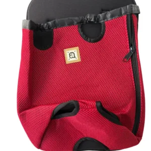 Petpretty Kırmızı Battal Boy Kedi ve Köpek Ana Kucağı Taşıma Çantası