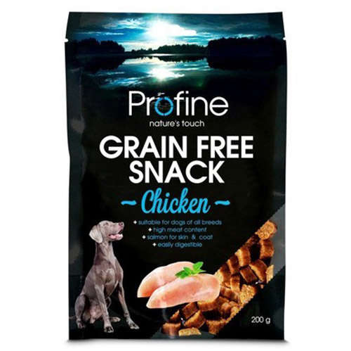 3227-Profine Grain Free Chicken Tavuk Etli Tahılsız Köpek Ödülü 200 Gr