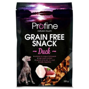 Profine Grain Free Ördek Etli Tahılsız Yarı Nemli Köpek Ödül Maması 200 gr