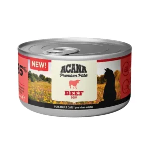 Acana Premium Pate Sığır Etli Tahılsız Kedi Konservesi 85 Gr