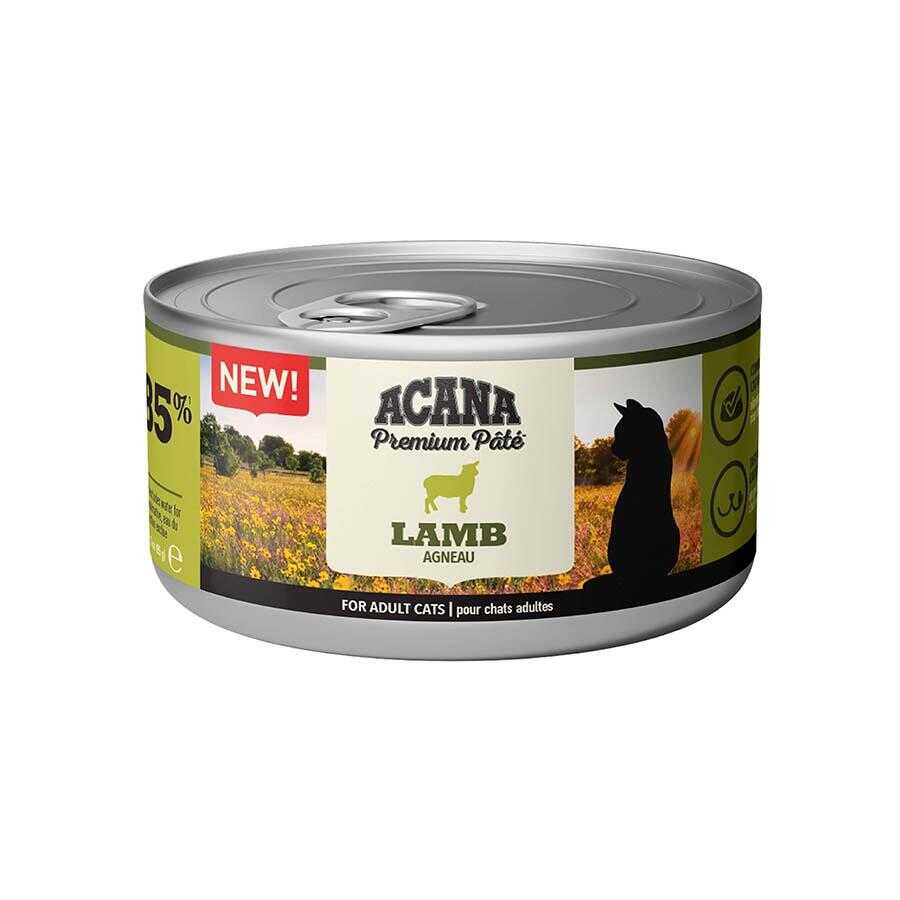 2274-Acana Premium Pate (Ezme) Kuzu Etli Kedi Konservesi 85 gr