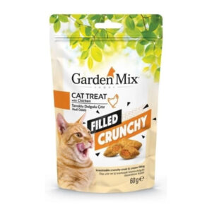 Garden Mix Tavuklu İçi Dolgulu Çıtır Kedi Ödül Maması 60 Gr