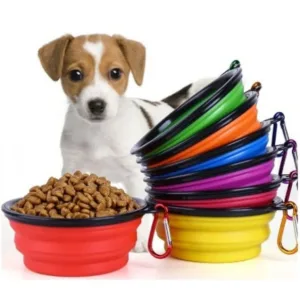 Setaş Taşınabilir Katlanır Kedi ve Köpek Mama ve Su Kabı