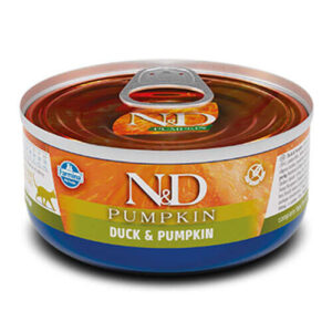 N&D Tahılsız Ördek Etli ve Balkabaklı Yetişkin Yaş Kedi Maması 70 Gr