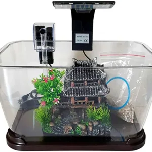 Fish Tank CQF-7131-4 S-Stream Çin Evi Tam Donanımlı Akvaryum 31x19 cm
