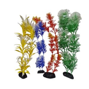 Akvaryum Plastik Bitki 45 cm Karışık Desende