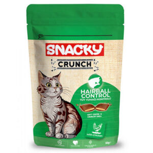 Snacky Crunch Hairball Control Tavuklu Kedi Ödül Maması 60 Gr