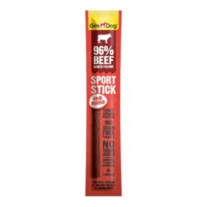 Gimdog Sport Stick Mono Sığır Etli Tahılsız Köpek Ödül Çubuğu 12g