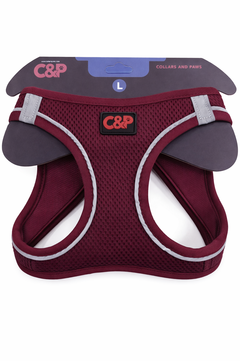 C&P Nefes Alabilir Comfort Köpek Göğüs Yeleği (Air Mesh) L Bordo C&P Nefes Alabilir Comfort Köpek Göğüs Yeleği (Air Mesh) L Bordo