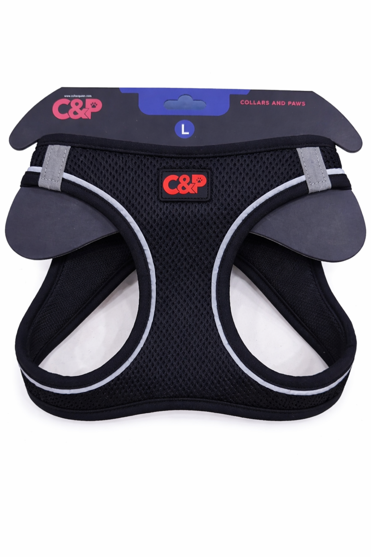 C&P Nefes Alabilir Comfort Köpek Göğüs Yeleği (Air Mesh) L Siyah C&P Nefes Alabilir Comfort Köpek Göğüs Yeleği (Air Mesh) L Siyah