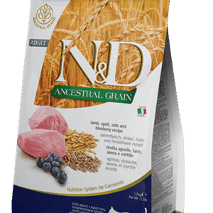 N&D Ancastral Gain Kuzu Etli 1.5 kg Yetişkin Kedi Maması