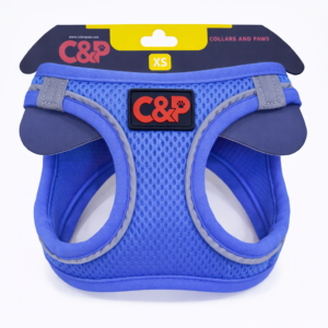 C&P Nefes Alabilir Comfort Köpek Göğüs Yeleği (Air Mesh) XS Mavi