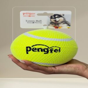Pengfei Sert Dayanıklı Büyük Köpek Oyun Topu 12.5 cm